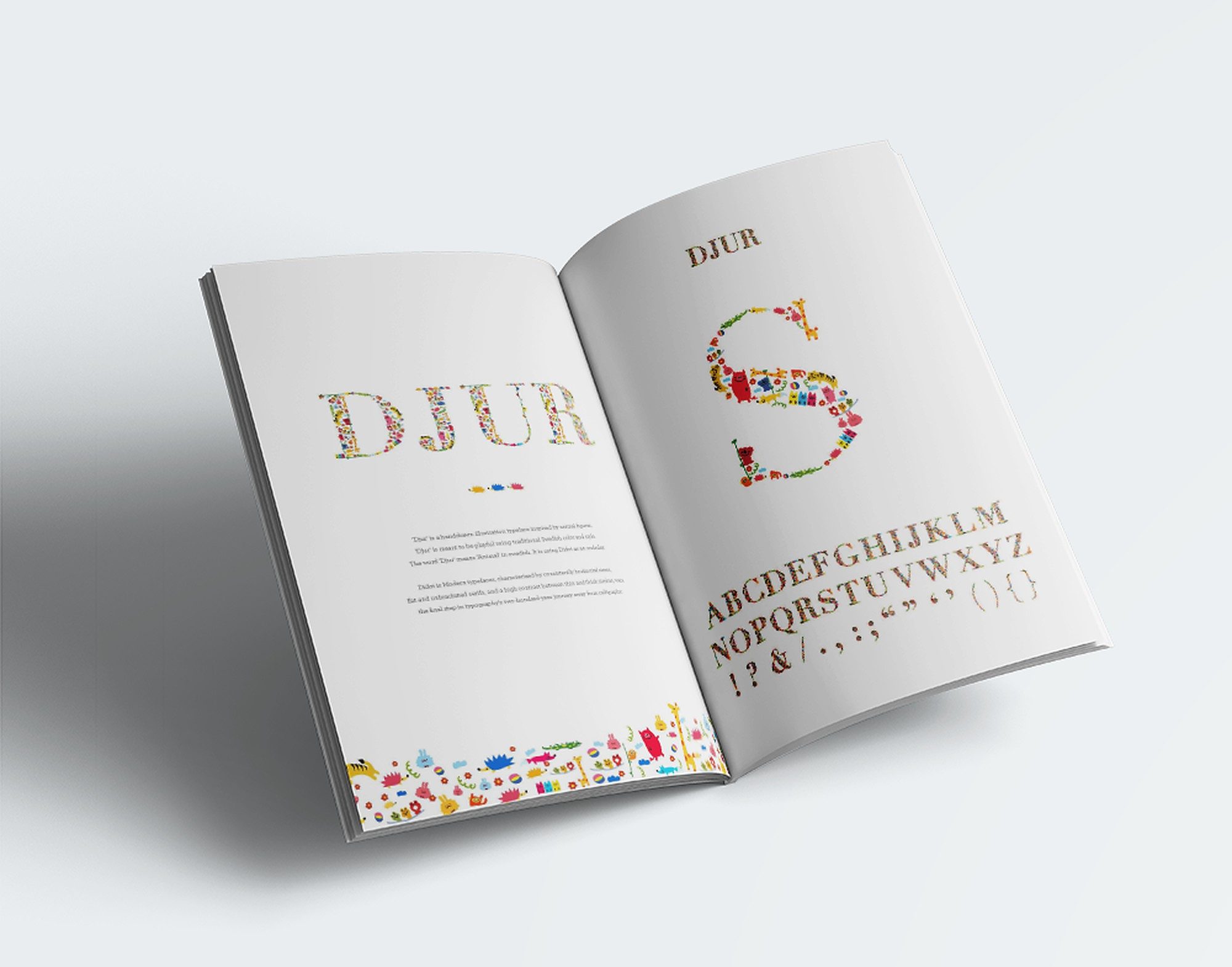 DJUR — type specimen book