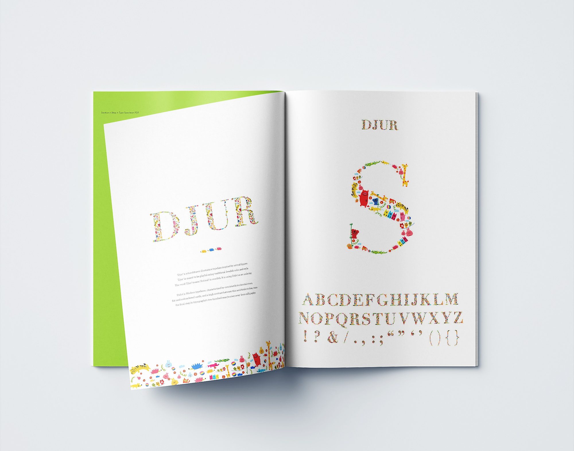 DJUR — type specimen book