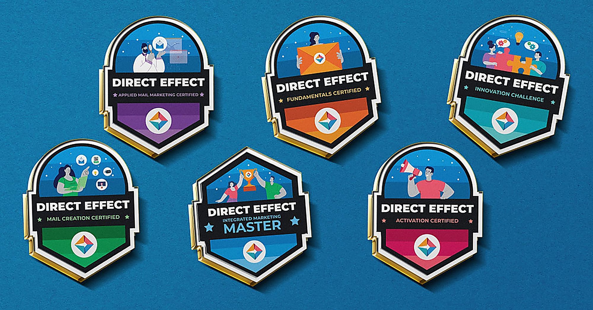 Direct Effect certification badges