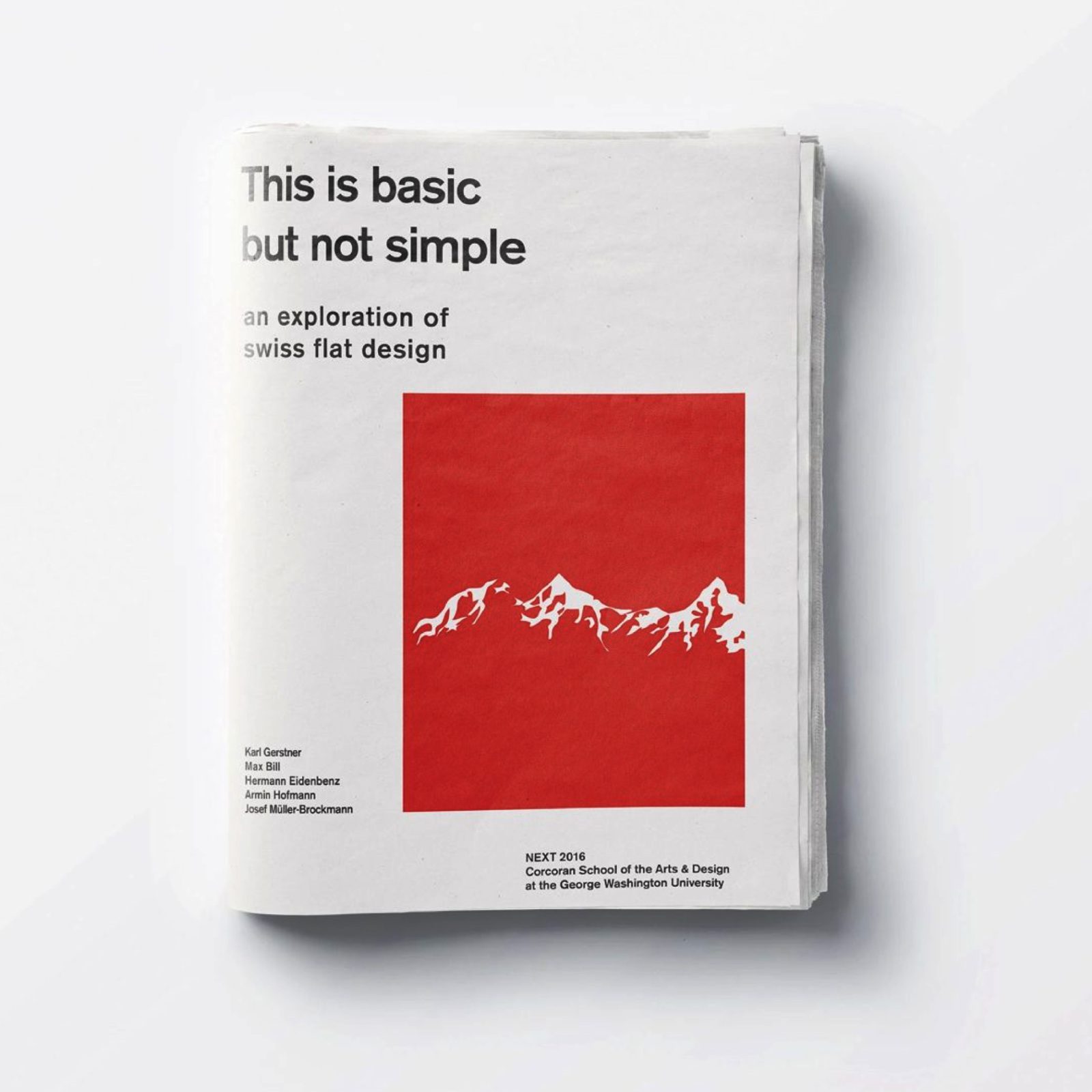 Swiss Flat Design