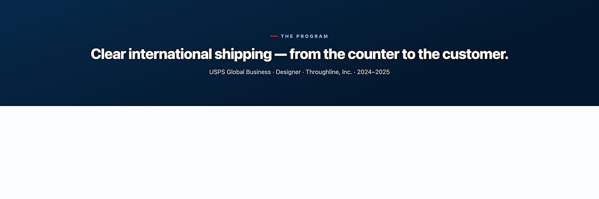 USPS International Business